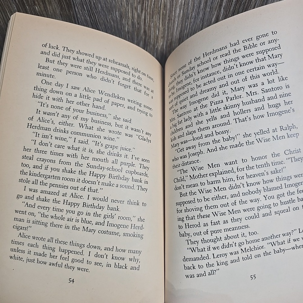 The Best Christmas Pageant‎ Ever by Barbara Robinson HC Book 1972 weekly reader - Picture 2 of 10